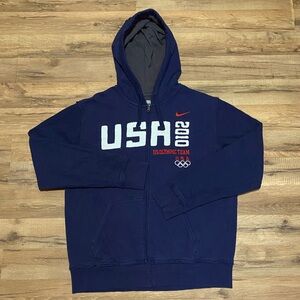 2010 Nike USA Olympic Zip Up Hoodie